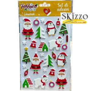 stickers natale colourbook