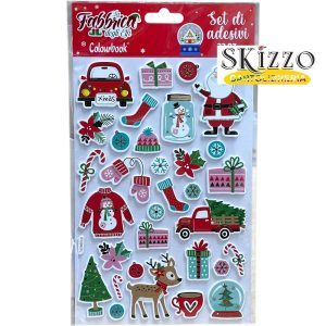 stickers natale colourbook