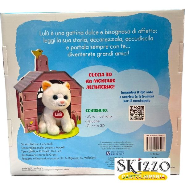 libro peluche cuccioli e coccole raffaello