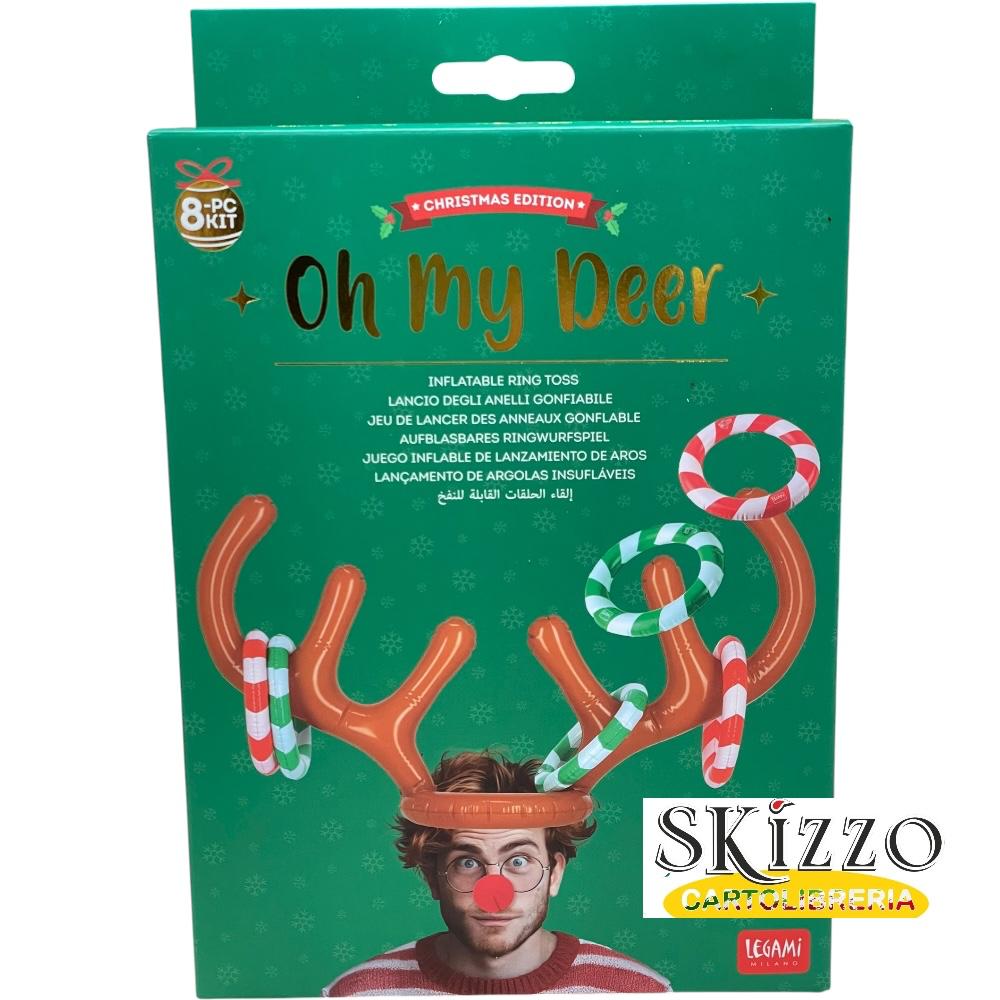 lancio anelli gonfiabile legami natale