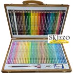 valigetta legno pastelli tintaunita