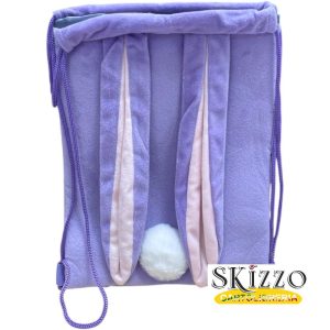 sacca bunny ciniglia tintaunita