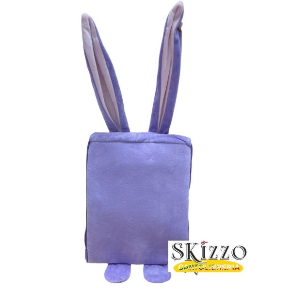 sacca bunny ciniglia tintaunita