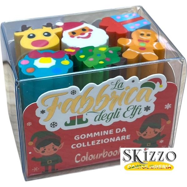 set gomme natale colourbook