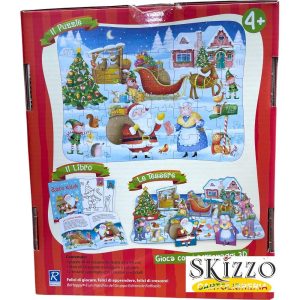 libro nel paese di babbo natale raffaello