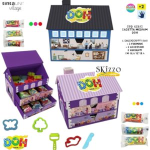 set plastilina village doh