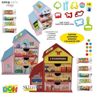 set plastilina village doh